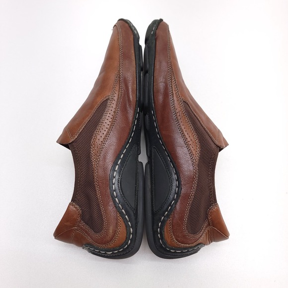 COLE‎ HAAN Air Mens 11 Infinity Brown Leather Slip-On Comfort Shoes - Picture 6 of 11